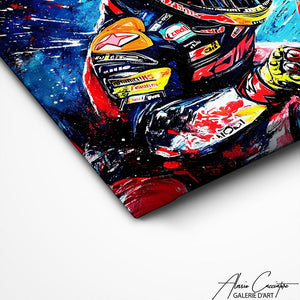 TABLEAU MOTO SPORT Alessio Cacciatore