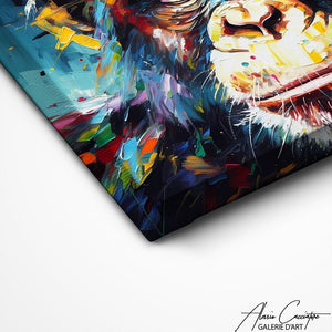 TABLEAU SINGE PEINTURE Alessio Cacciatore