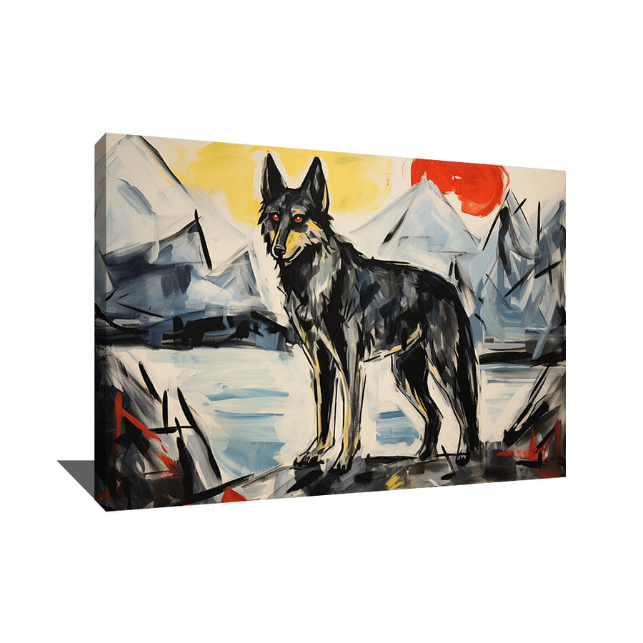 tableau loup