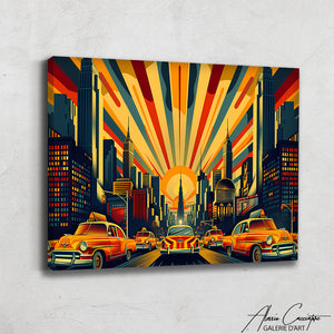 Reproduction Tableau Art Déco