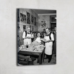 TABLEAU NOIR ET BLANC CUISINE