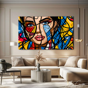 Portrait de Femme Tableau