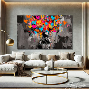 Toile Imprimée Pop Art