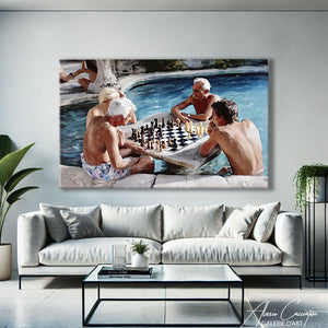 TABLEAU CHIC ABSTRAIT AlessioCacciatore