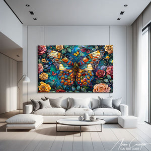 Toile Papillon Moderne