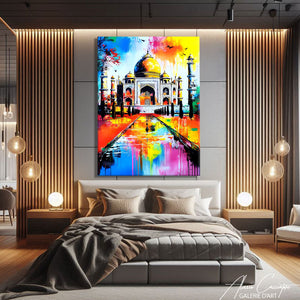 Peinture Taj Mahal