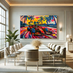 Tableau Coloré Salon