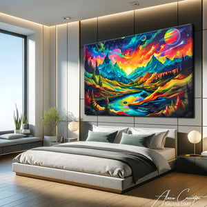 Tableau Paysage de Montagne