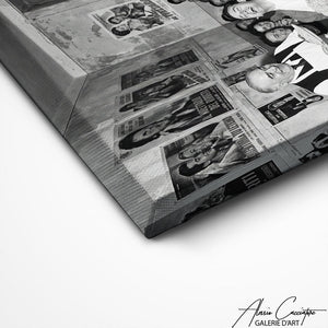 TABLEAU NOIR ET BLANC CUISINE Alessio Cacciatore