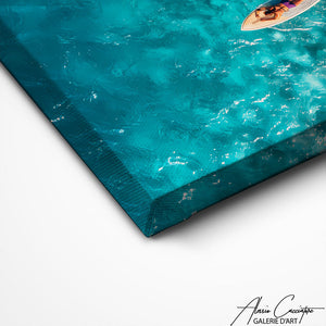 TABLEAU MER BLEU Alessio Cacciatore