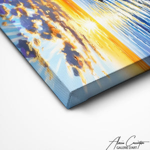 TABLEAU BORD DE MER FLORAL Alessio Cacciatore