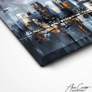 TABLEAU NEW YORK PEINTURE Alessio Cacciatore
