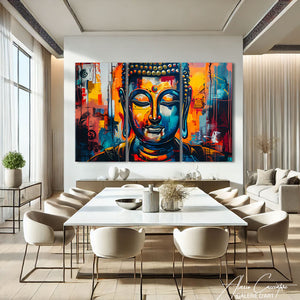 Tableau Triptyque Salle à Manger