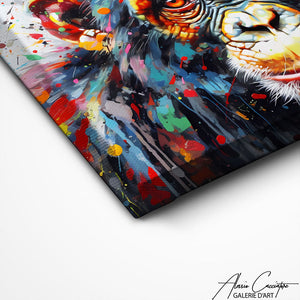 TABLEAU SINGE CONTEMPORAIN Alessio Cacciatore