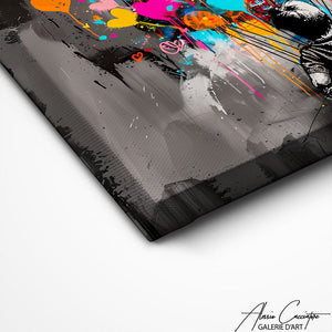 TABLEAU POP ART COEURS Alessio Cacciatore