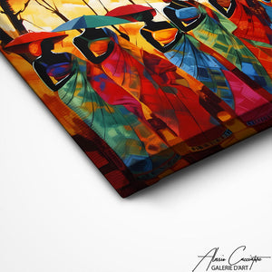TABLEAU TRIBU AFRICAINE Alessio Cacciatore