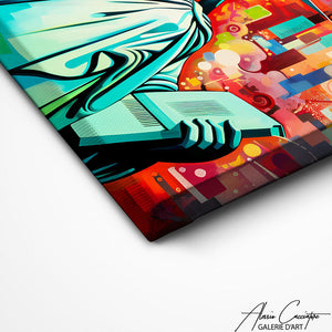 TABLEAU CONTEMPORAIN NEW YORK Alessio Cacciatore