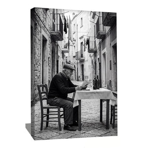 TABLEAU CUSINE NOIR ET BLANC