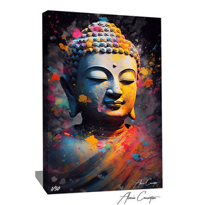 tableau bouddha