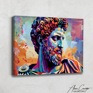 Portrait Pop Art Peinture