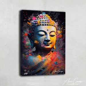 tableau bouddha peinture
