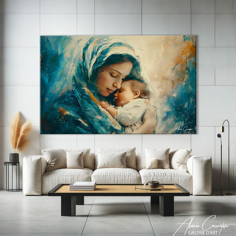 Tableau Jésus et Marie – mise en situation