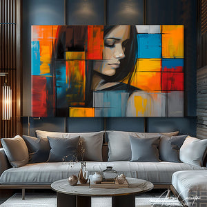 Portrait de Femme Tableau