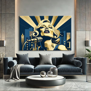 Reproduction Tableau Art Déco