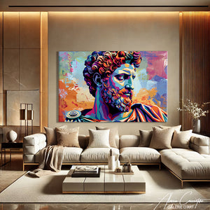 Portrait Pop Art Peinture