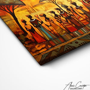 TABLEAU ART AFRICAIN Alessio Cacciatore