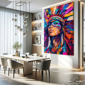 tableau amérindienne