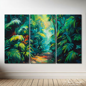 Tableau Triptyque Coloré