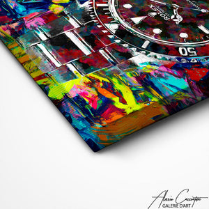 TABLEAU ROLEX POP ART Alessio Cacciatore
