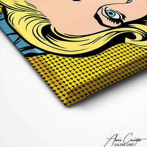 TABLEAU VISAGE FEMME MODERNE Alessio Cacciatore
