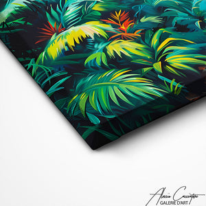 TABLEAU TRIPTYQUE JUNGLE Alessio Cacciatore
