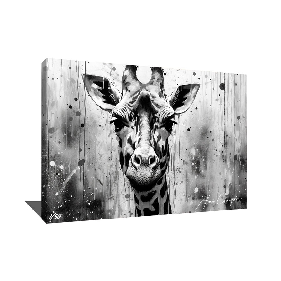 tableau girafe