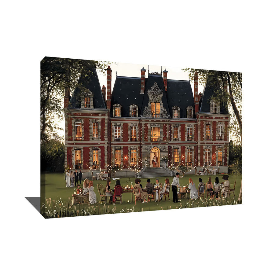 TABLEAU MANOIR CHIC AlessioCacciatore