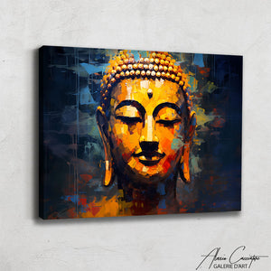 Bouddha Peinture Or