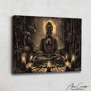 Tableau Abstrait Zen