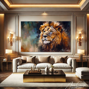 TABLEAU LION ILLUSTRATION