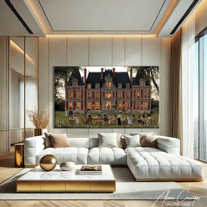 TABLEAU MANOIR CHIC AlessioCacciatore