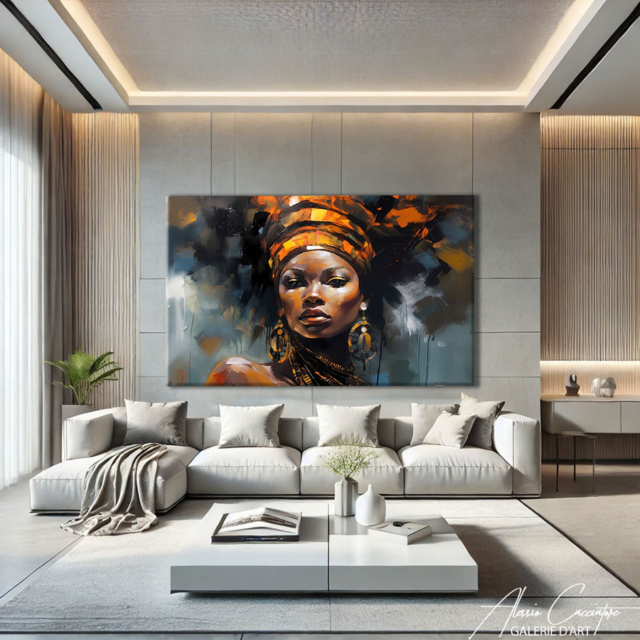 Tableau Africaine Design – mise en situation