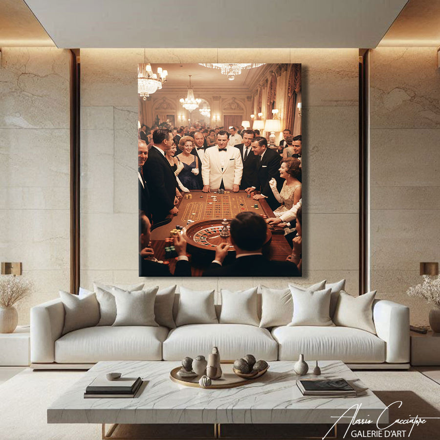 TABLEAU PHOTO VINTAGE – mise en situation