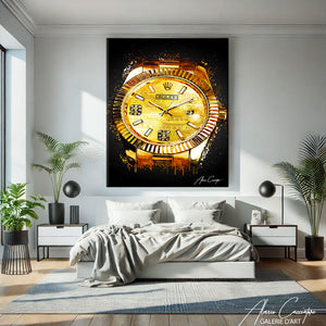 TABLEAU MONTRE MODERNE