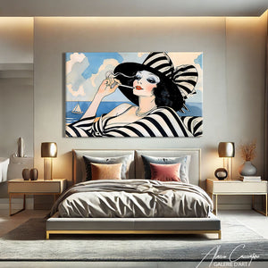 Tableau Art Déco Chambre