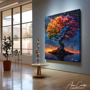 Tableau de Peinture Arbre de Vie