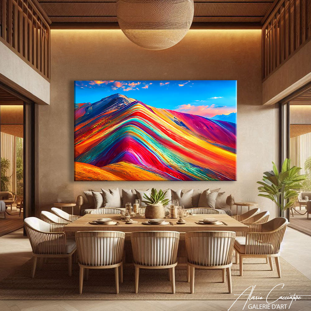 TABLEAU MONTAGNE VINICUNCA