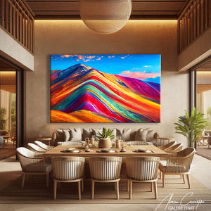 TABLEAU MONTAGNE VINICUNCA