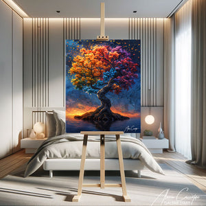 Toile Murale Arbre de Vie