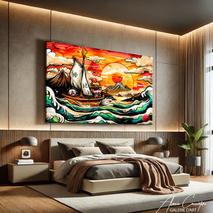 Tableau Salon Abstrait